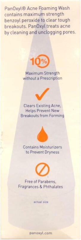 Jab&oacute;n Espumoso Para El Acn&eacute; Panoxyl Face Wash 1... image number null