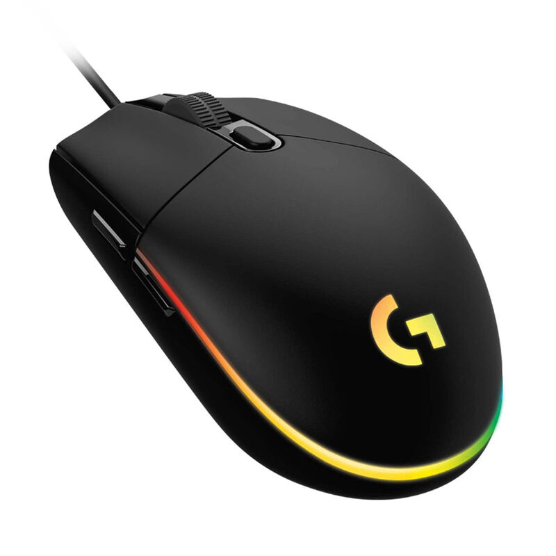 Logitech G203 Mouse Gaming Al&aacute;mbrico Negro image number null