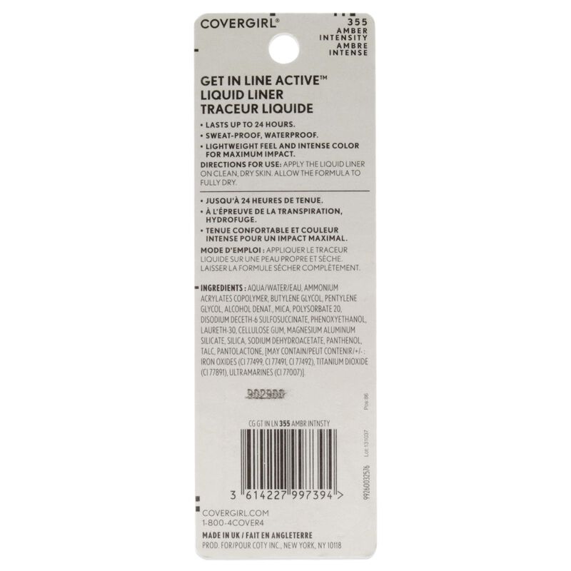 Delineador De Ojos Covergirl Get In Line Active... image number null