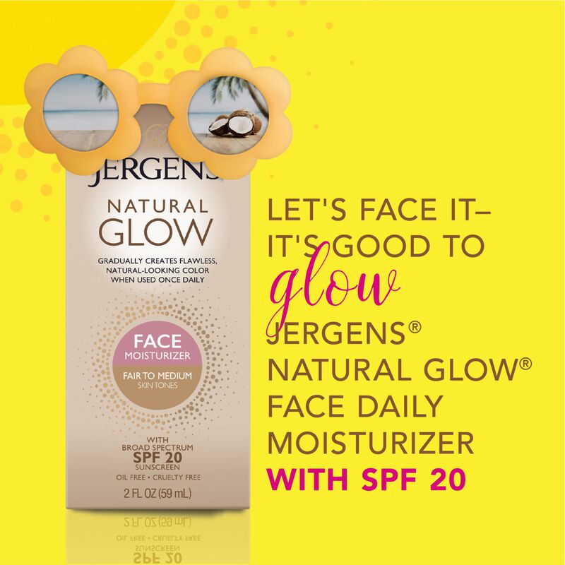 Loci&oacute;n Autobronceadora Jergens Natural Glow Fac... image number null