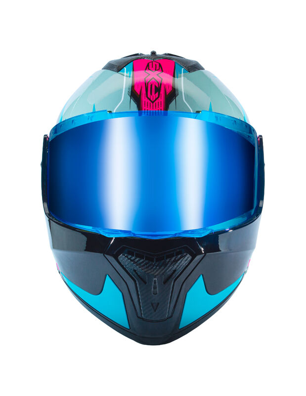 Casco Certificado Axs Sf501 Talla L + Aud&iacute;fono ... image number null