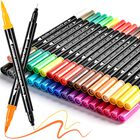 Marcadores Dgdubrb 36 Colores De Punta Doble A Base De Agua