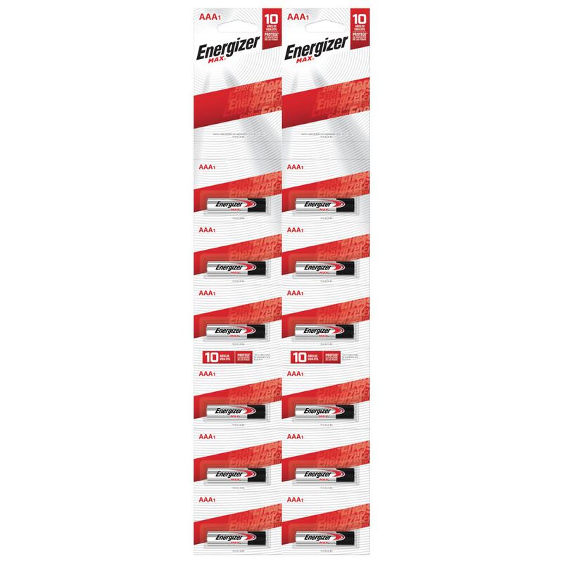Pila Energizer Max AAA Alcalina Tira 12 Unidade... image number null