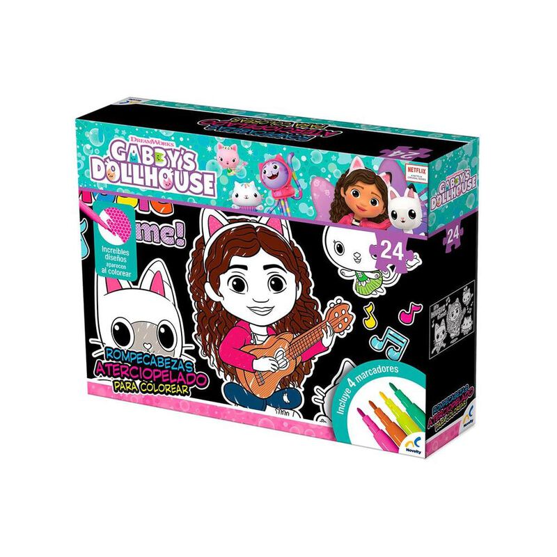 Rompecabezas Gabby's Dollhouse para colorear 24... image number null