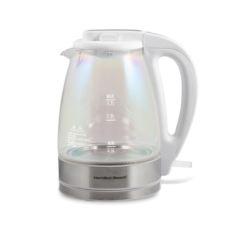 Hervidor El&eacute;ctrico Hamilton Beach 1.7L Apaga Au... image number null