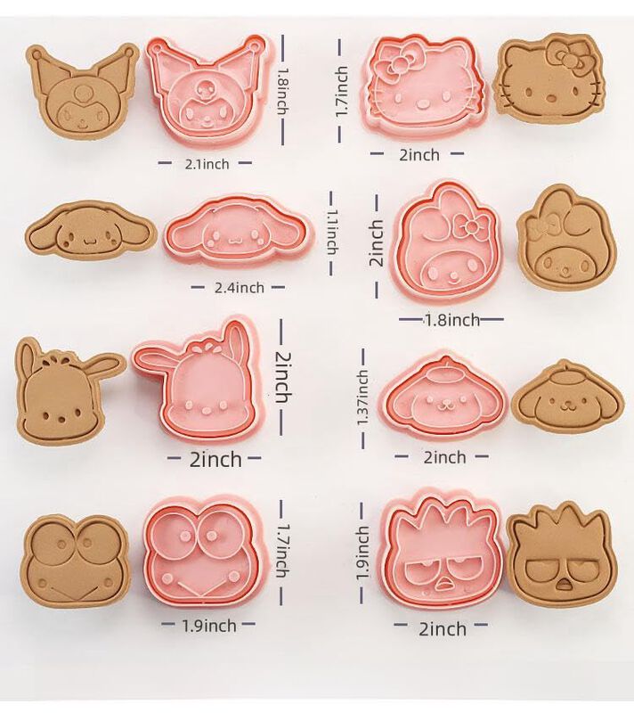 Cortador De Galletas Achidane Set De 8 Piezas C... image number null