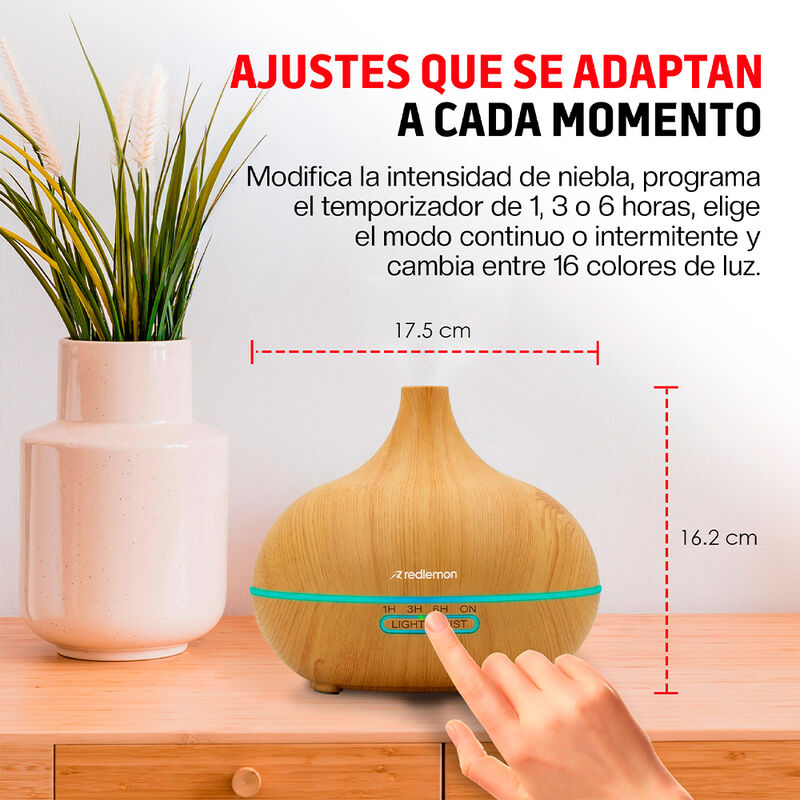 Humidificador Difusor Aceites Esenciales 500ml ... image number null