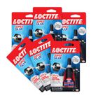 Super Glue Loctite Ultra Liquid Control, 4 Ml, Paquete De 6