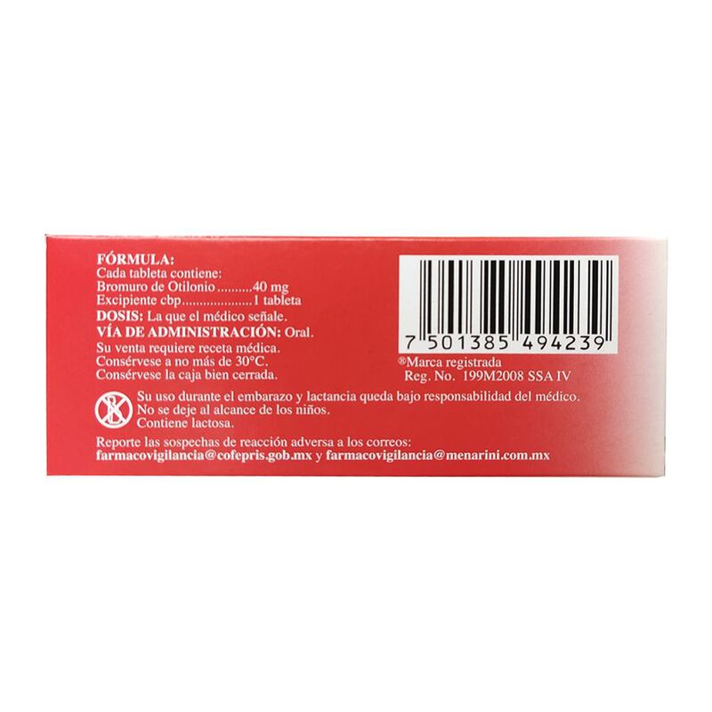 Debromu 40 Mg 15 Tableta(s) image number null