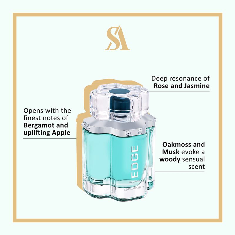 Perfume Swiss Arabian Edge Intense Eau De Parfu... image number null