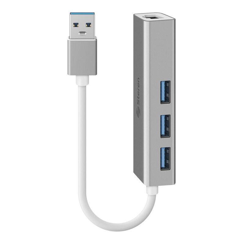 Adaptador Usb 3.0 A Gigabit Ethernet (rj45) Hub... image number null