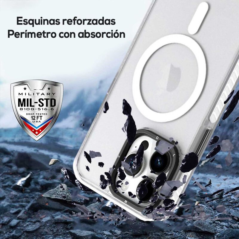 Funda Tekku Matte Color Mag Para Iphone 15 Pro ... image number null