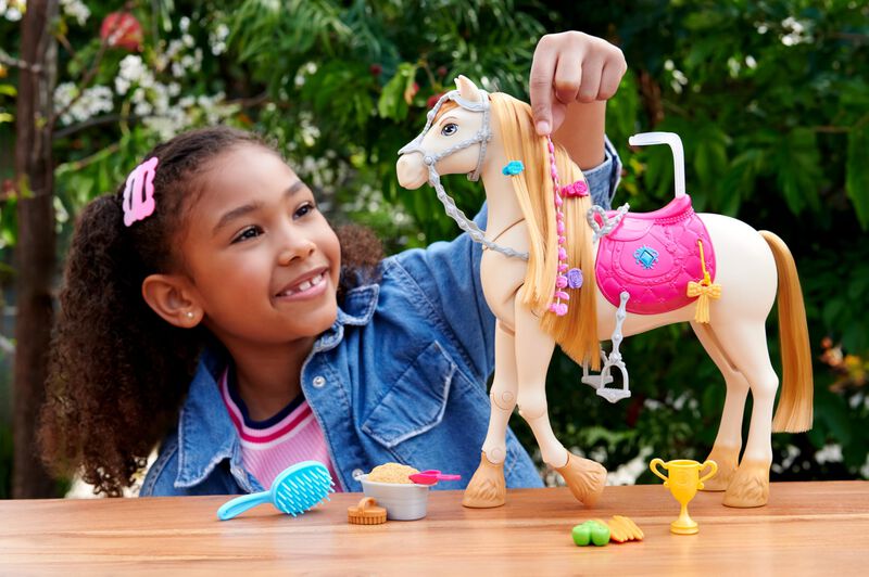 Toy Horse Barbie The Great Horse Chase Con Soni... image number null