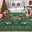 Alfombra Navide&ntilde;a Lavable Zesthome 244 &times; 152 cm Para Sal&oacute;n