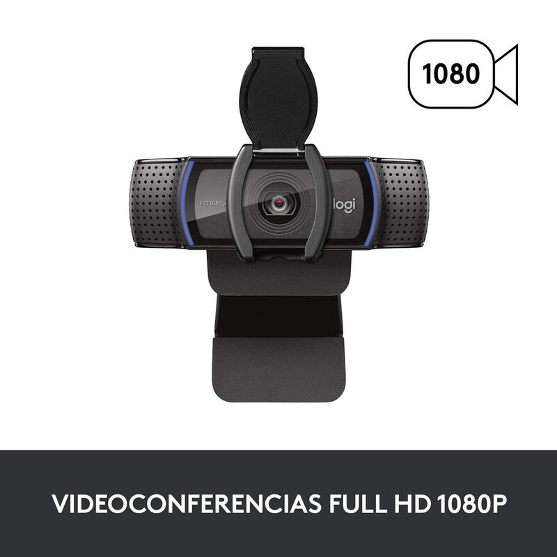 Logitech Webcam Hd Pro C920s con Micr&oacute;fono Full... image number null