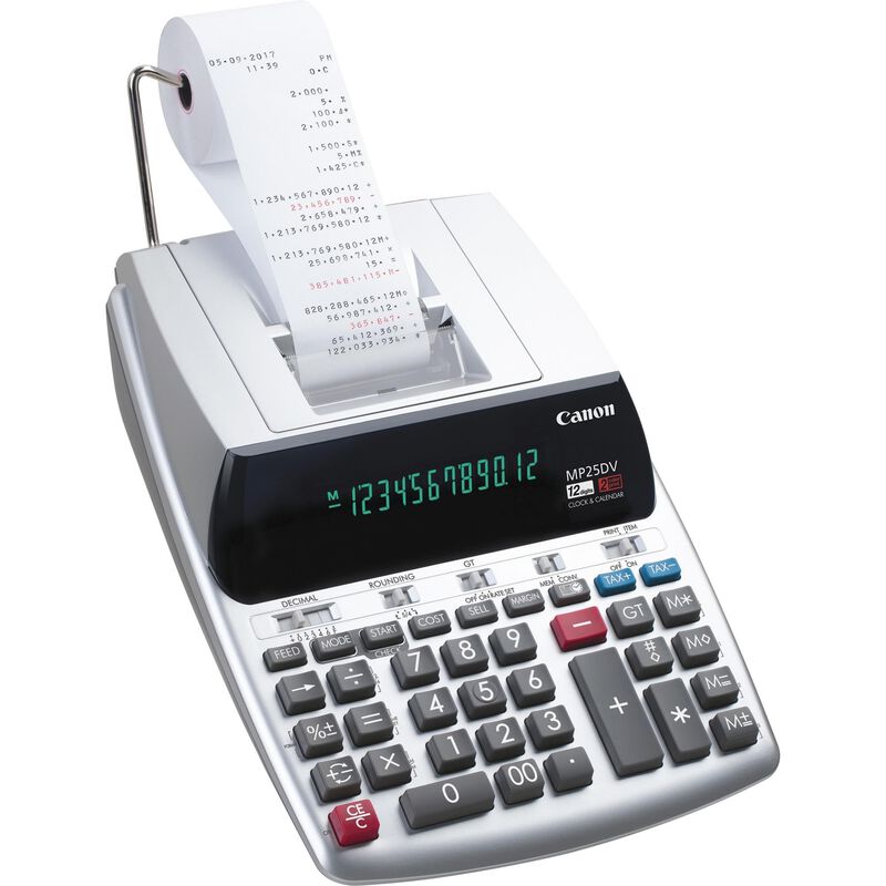 Calculadora De Impresi&oacute;n Canon Mp25dv-3 De Escr... image number null