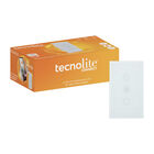 Atenuador Inteligente WiFi 3 Botones Táctiles, Cable Neutro, Compatible con App móvil y Asistentes de voz