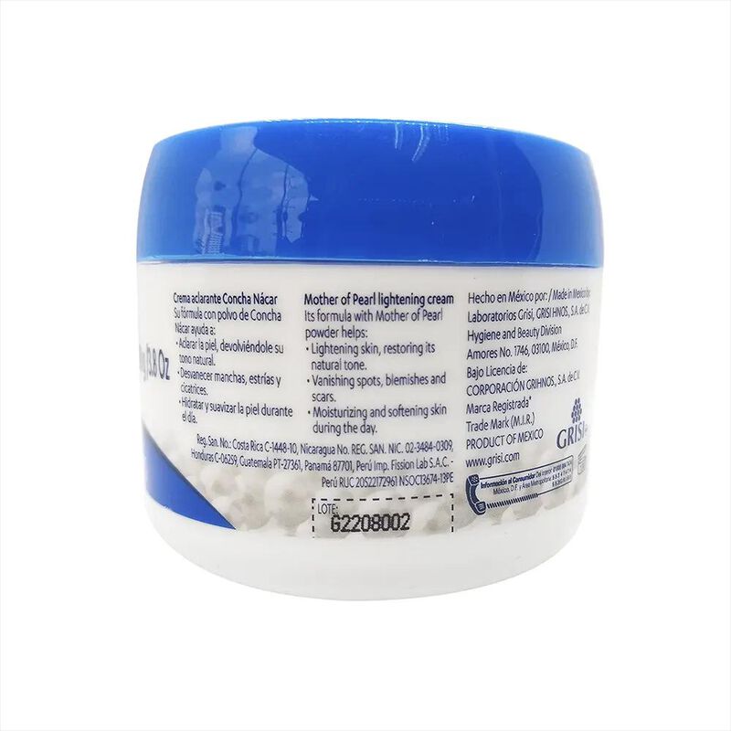 Crema Concha Nacar Grisi  110g image number null