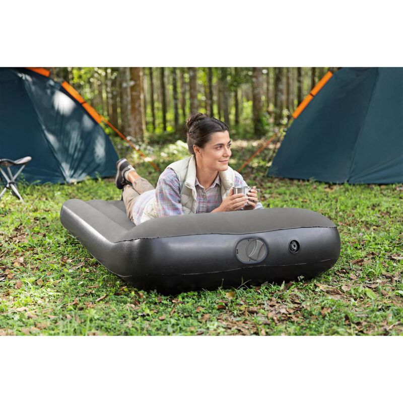 Colchon inflable 1.88m x 99cm x 30cm c/bomba de... image number null