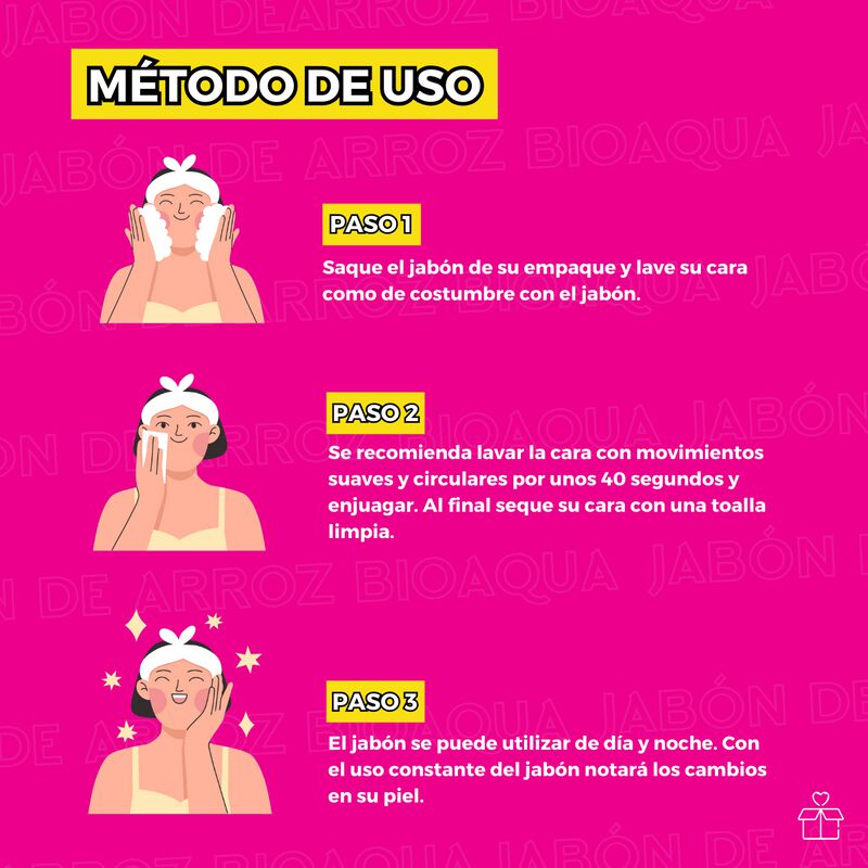 Jabón De Arroz Bioaqua Aclara Elimina Manchas A... image number null