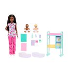 Mu&ntilde;eca Barbie Careers Baby Doctor Con 2 Pacientes De Mu&ntilde;ecas