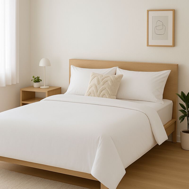 Juego de S&aacute;banas Matrimonial 100% Algod&oacute;n Premi... image number null