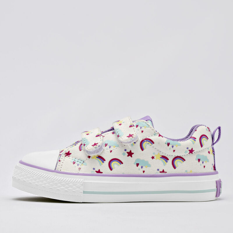 Bubble Gummers Tenis urbano para ni&ntilde;a blanco mu... image number null