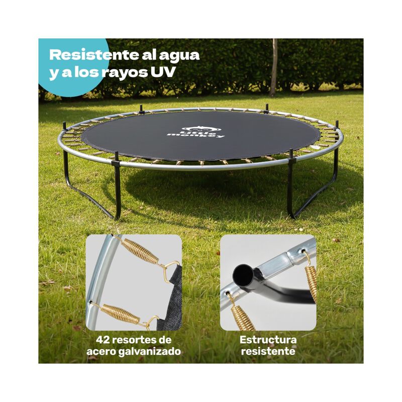 Trampolin Brincolin 8ft 2.4m Soporta 200 Kg Gra... image number null