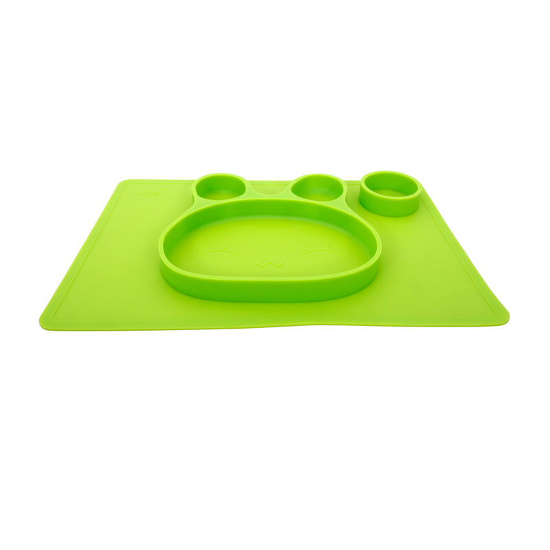 Plato en Forma de Conejo con 4 Divisiones Color... image number null