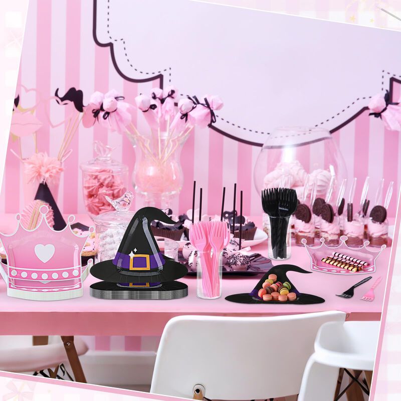 Platos De Papel Zhehao 25 cm Bruja/princesa &ndash; P... image number null