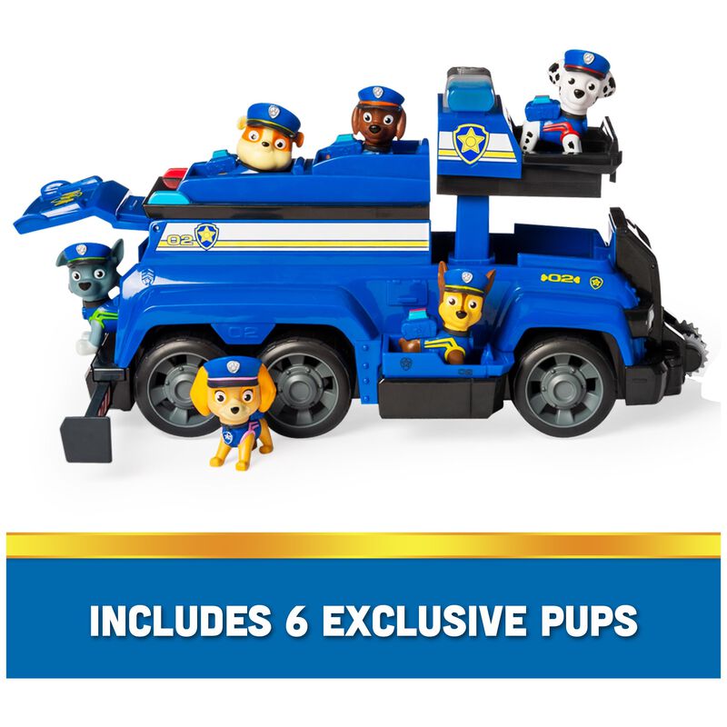Veh&iacute;culo De Juguete Paw Patrol Team Cruiser Con... image number null