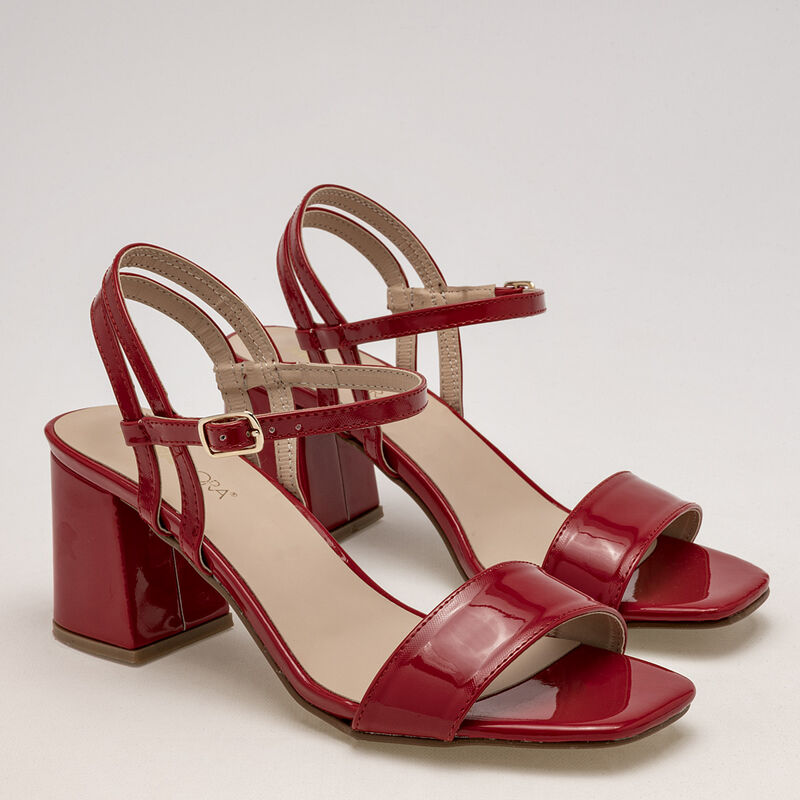 Moramora Zapatilla para mujer rojo image number null