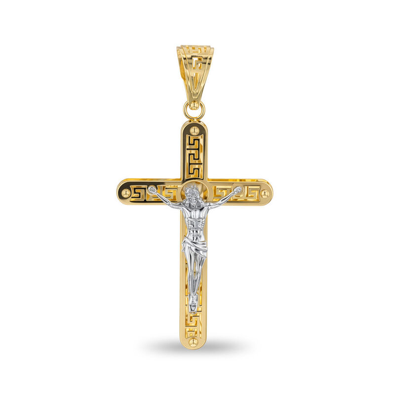 Crucifijo Oro Florentino 14k 39mm | Bizzarro image number null