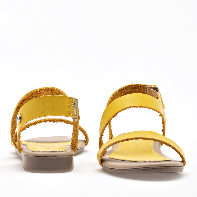 Moramora Sandalia para niña amarillo image number null