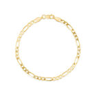 Pulsera De Oro Amarillo 14K 3X1 (16Cm - 3.15Mm Aprox.)
