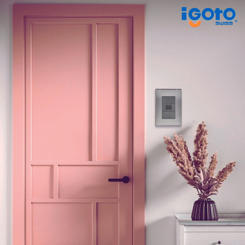 Paquete 5 piezas Placa 1 Zumbador Acero Inoxida... image number null