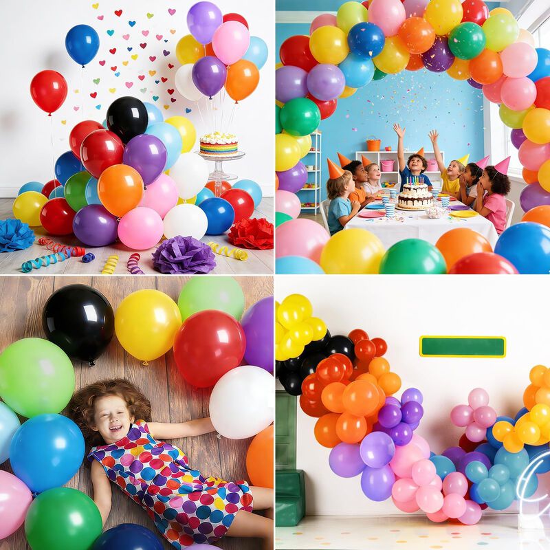 Globos Lolstar 30 Cm 100 Unidades Colores Surti... image number null