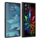 Funda Para Tel&eacute;fono Bfukvou Galaxy S25 Ultra 6,9" Hoja De Marihuana