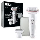 Depiladora Braun Silk-&eacute;pil 9 Ses9-030 Para Mujer H&uacute;meda Y Seca