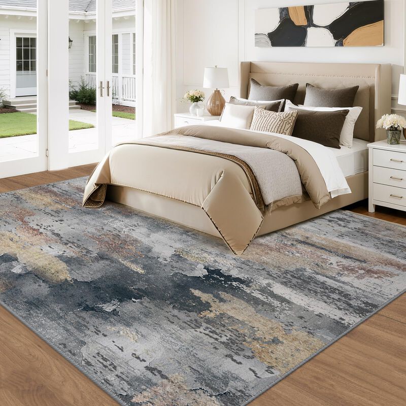 Alfombra De &Aacute;rea Releany 183 cm &times; 274 cm Abstra... image number null