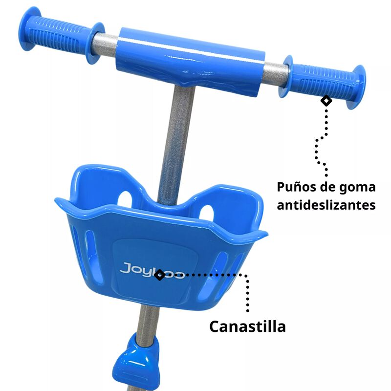 Scooter Para Ni&ntilde;os Con Canastilla Tres Ruedas D... image number null