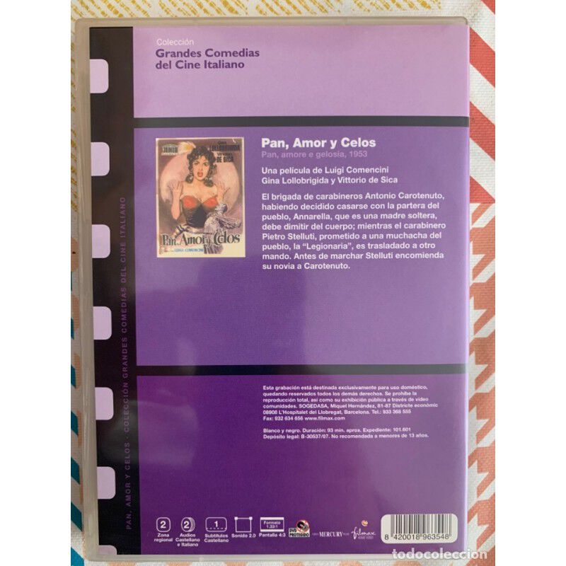 Pan, amor y celos [DVD] (1954) image number null