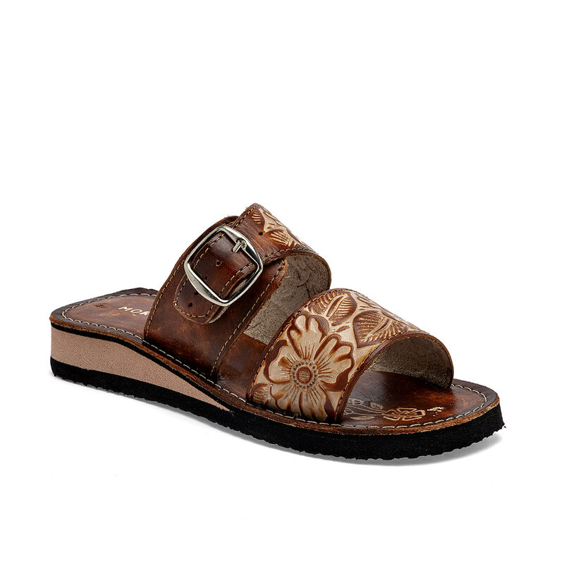 Mora Tierra Sandalia para mujer caf&eacute; beige image number null