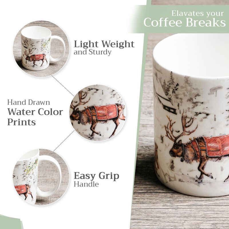 Taza De Caf&eacute; Maison D'hermine 355 ml Con Asa (1... image number null