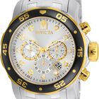 Reloj Invicta Pro Diver 80040 Para Hombre, 48 Mm, Acero Inoxidable Plateado