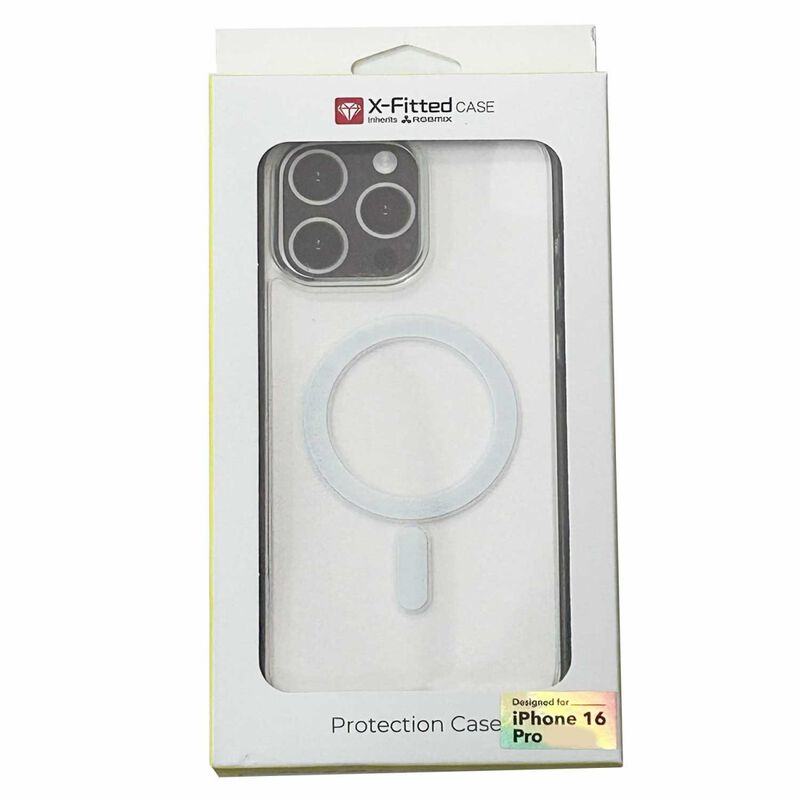 Funda Xfitted Crystal Hybrid Mag Para Iphone 16... image number null