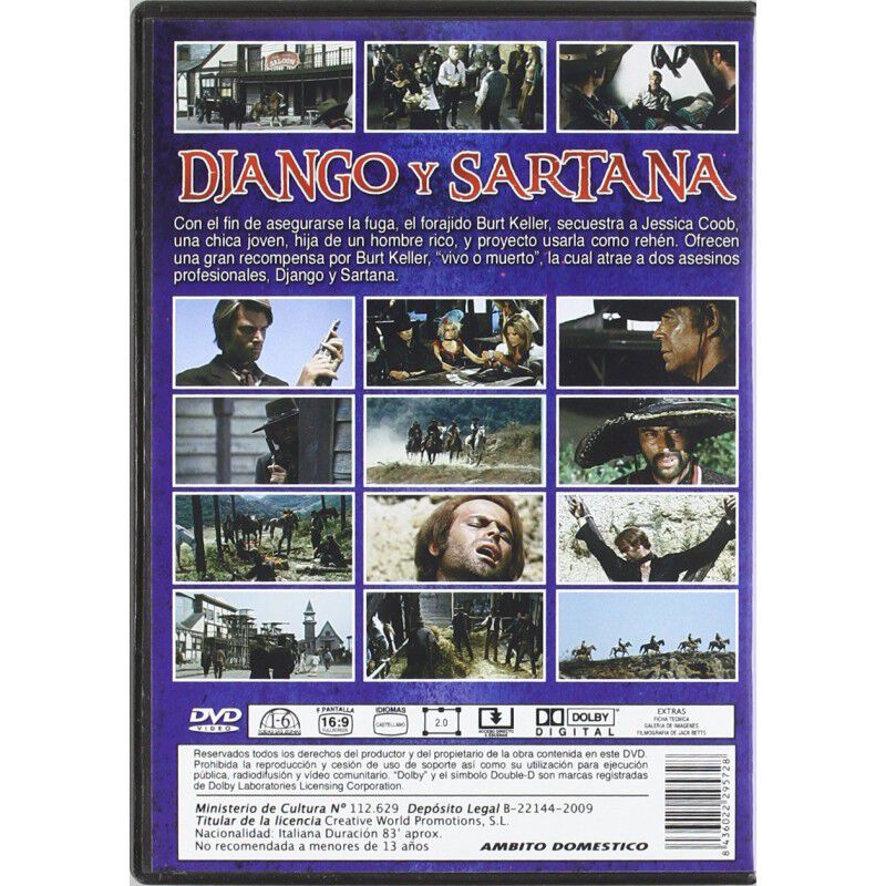 Paquete De Spaghetti Western (vol. 2) [dvd] image number null