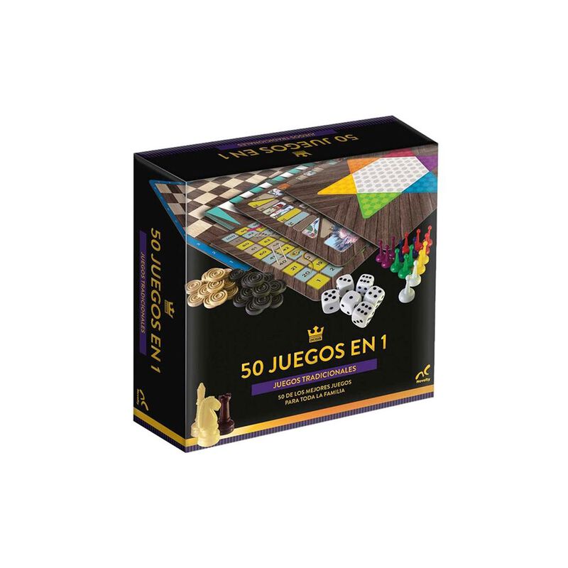 50 Juegos de Mesa en 1 Tradicionales Novelty image number null