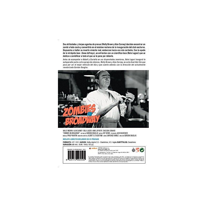 Filmoteca Rko: Zombies En Broadway (dvd) image number null