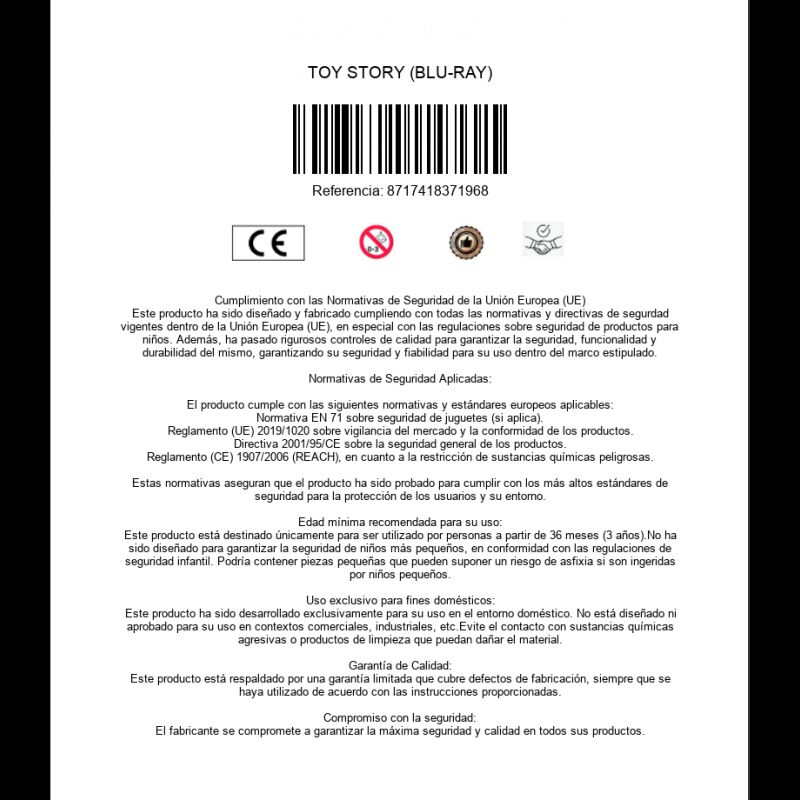 TOY STORY (BLU-RAY) image number null